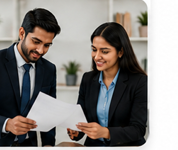 Finance and legal team