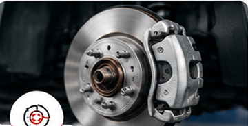 Brake disc and caliper