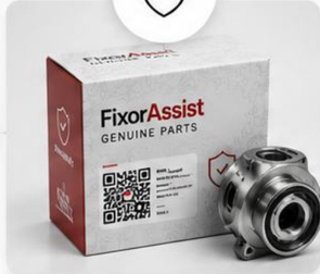 FixorAssist genuine parts box with QR verification