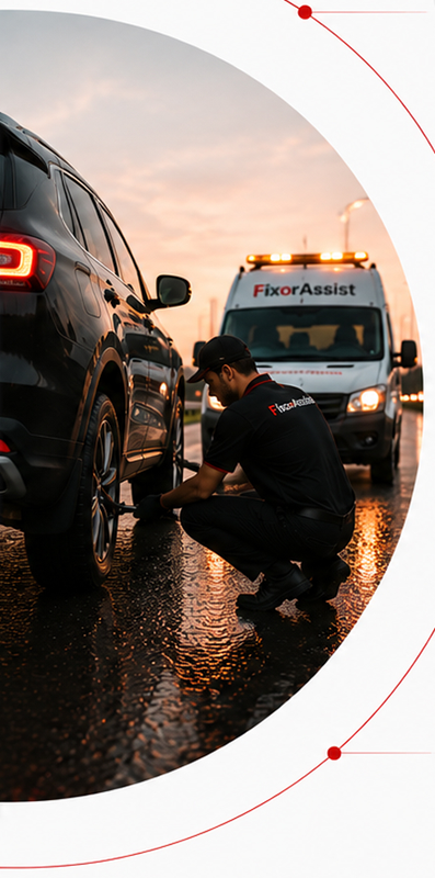 FixorAssist expert helping at night